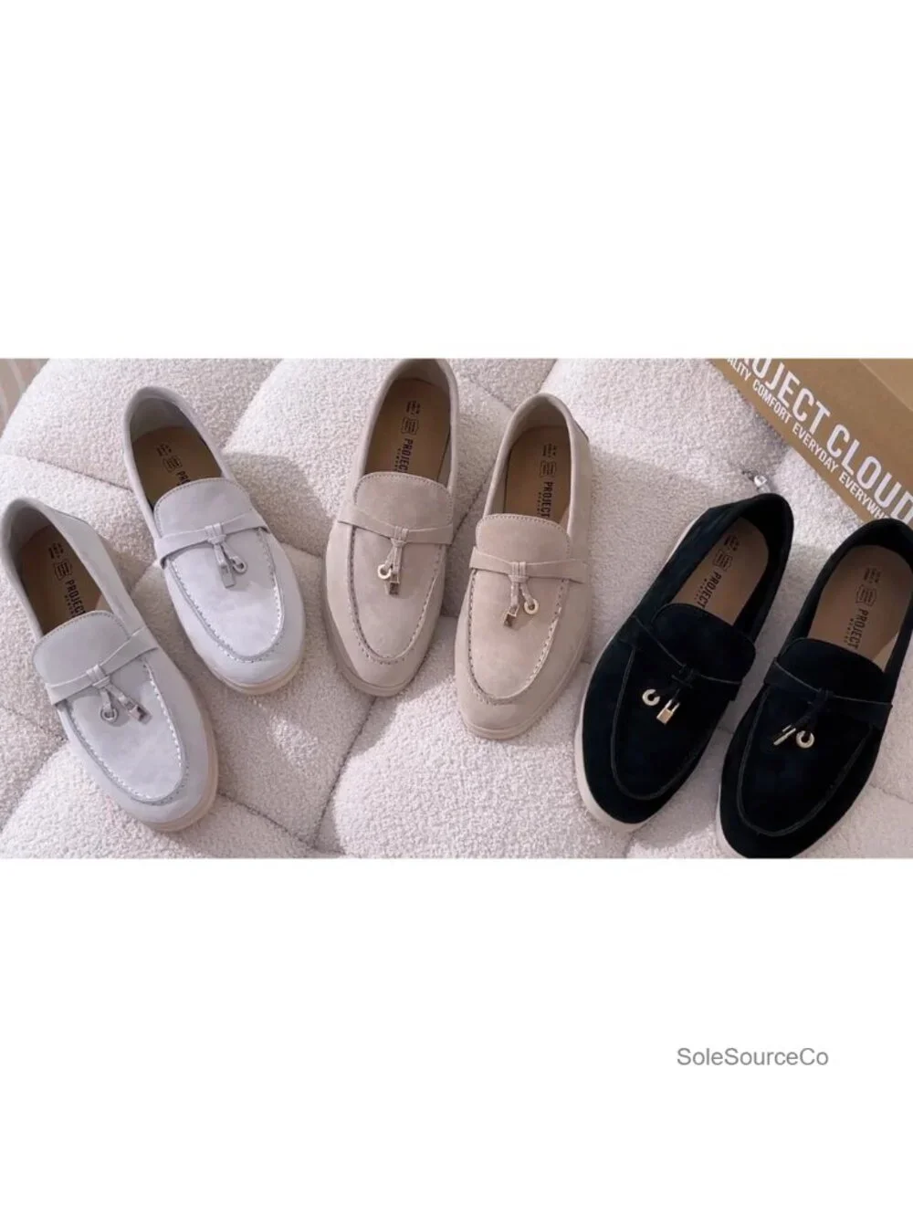 Genuine Leather Loafers Women Slip-On Mocc Penny Loafers